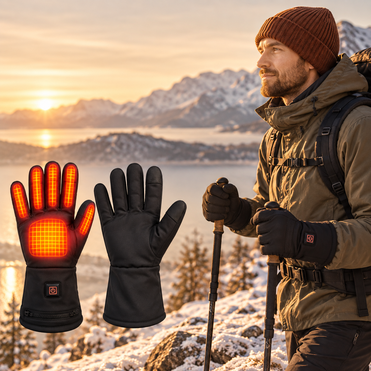 Heat Gloves – Uppvärmningsbara Vantar